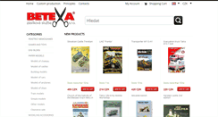 Desktop Screenshot of betexa.cz
